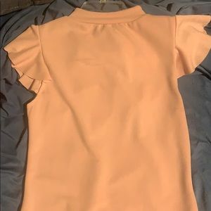 Light pink fitted maxi dress